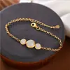 Pulsera de ágata roja del sur natural plata de ley S925 jade blanco incrustación única gema vintage pulsera de corte ornamentos de plata para mujer