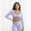 TK Venta Caliente Verano Ocio al Aire Libre Fitness Yoga Traje Cintura Alta Traje de Entrenamiento de Glúteos Pantalones de Yoga Mujer