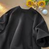 Moda masculina meia manga marca verão cidade estilo juventude popular insT camisa gola redonda moda padrão preguiçoso simples