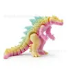 Serie de Monstruos Cocodrilo Impresos en 3D Godzilla Juguete Articulado Decoración Artesanía Transfronteriza Regalo Adorno YX