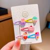 Nuevo Clip BB Sanrio para Niñas Seguro y No Daña el Cabello Dibujo Animado Hello Kitty Kulomi Accesorios para el Cabello de Niñas Clip para Cabello Roto