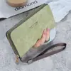 Carteira Longa de Mão Feminina 2023 Novo Estilo Coreano Bolsa Cartão Multifuncional Bolsa Celular Bolsa Bolsa de Moedas Carteira Feminina