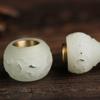 Difusor fluorescente estilo chino bolsita incienso píldora colgante cadena de teléfono móvil colgante bolsa de calabaza colgante de llave colgante de teléfono móvil