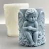Uma Variedade de Moldes de Silicone para Velas Perfumadas de Anjinho, Moldes para Enfeites de Gesso, Moldes para Resina de Pedra Difusora de Aroma