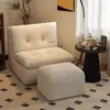 Sofá preguiçoso pode deitar pode dormir pequeno apartamento casa celebridade da internet sofá individual varanda lazer retrô encosto quadrado cadeira