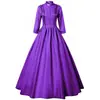 Amazon Transfronterizo Victoriano Vintage Gótico Encaje Vestido Largo Halloween Dama Vestido de Baile En Stock