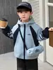 Chaqueta de Otoño para Niños 2390 Nueva Moda Infantil Estilo Coreano Cortavientos Chaqueta para Bebé Primavera y Otoño Ropa Urbana