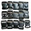 Accesorios de hebillas de plástico personalizadas para bolsos, hebillas para riñoneras, hebillas para mochilas, hebillas de plástico, hebillas de correa ajustable para exteriores, cierres de presión