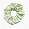 Série verde floresta elástico de cabelo para intestino grosso de porco para mulheres, pequeno e fresco, versátil para o dia a dia, para prender o cabelo, corda de cabelo para coque, elástico, acessórios de cabelo, corda de cabelo