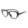 72347 nuevo marco de gafas retro artístico con forma de gato TR90 para miopía, marco de gafas liso de moda para mujer con graduación