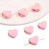30 cuentas acrílicas de color real con agujeros grandes, hechas a mano, para pulsera de cuentas, accesorios para cadena de teléfono móvil