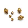 Accesorios para joyería DIY nuevos cuentas de diamante arrugadas de 3 mm líneas finas cuentas de platillo volador agujero recto diamante de líneas finas