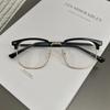 Nueva tendencia al por mayor de gafas anti luz azul, montura de gafas Sven de medio aro, tecnología para hombre guapo rufián, se pueden equipar con gafas de cerca