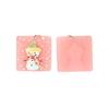 Serie de Navidad acrílica árbol de Navidad Papá Noel pastel DIY Navidad tocado accesorios para el cabello aretes
