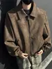 Chaqueta holgada de estilo retro americano para hombre, adecuada para primavera y otoño, casual y versátil, estiliza y es elegante, top de moda