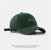 Boné de Baseball Bordado Ondulado Estilo Coreano para Homens e Mulheres, Primavera e Outono, Chapéu de Sol Versátil que Afina o Rosto