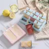 Molde para Helado de Grado Alimenticio para Uso Doméstico, Molde Multipack para Hacer Paletas de Hielo, Barras de Hielo, Helado, Charola para Cubitos de Hielo, Caja para Hacer Hielo