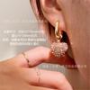 Pendientes Artesanales de Textura Única Colección de Liquidación 3 Sin Devolución Sin Cambio Sin Reparación Pendientes de Temperamento Versátiles de Lujo Ligero para Mujeres