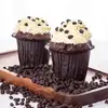 Gotas de Chocolate Valrhona Resistentes a Altas Temperaturas Prontas para Forno Manteiga de Cacau Pura Importada da França 52% Feijões Pretos para Assar