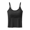 Camisola de seda helada talla extra con copas de sujetador incorporadas, camiseta sin costuras de capa base para mujer, adecuada para usar sola o como capa interior