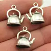 10X17X10Mm 2.8g Multicolor DIY Hecho a Mano Comida Miniatura Casa de Juego Escena Accesorios Tetera Colgante