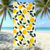 Toalla de Playa de Microfibra Transfronteriza con Logo Personalizado, Absorbente de Agua, Secado Rápido, Toalla de Baño de Terciopelo Doble Cara Estampada, Hecha a Medida para Comercio Exterior