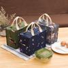 Bolsa Lonchera Flamenco Coreano Bolsa Aislante Bolsa para Almuerzo Bolso de Mano Bolso Bolso de Estudiante Bolsa para Almuerzo Picnic