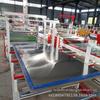 Placa de Silicato de Cálcio Revestida com Chapa de Ferro e Chapa de Alumínio Máquina Laminadora com Cola Quente Corte Automático de Filme de PVC Equipamento para Laminação de Placa de Densidade