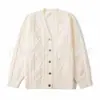 Suéter Uniforme Jk para Mujer Ropa de Punto Cárdigan para Mujer Cuerda Retorcida Retro Holgado Chaqueta para Mujer Top para Mujer Chica Suave