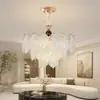 Lámpara de araña estilo francés, lámpara de dormitorio, dormitorio principal, lámpara para habitación nueva, lujo ligero, sensación de alta gama, lámpara de sala de estar, lámpara de cristal simple, hierro