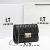 Dropshipping 2026 Nova Moda Japonesa e Coreana Bolsa Quadrada Pequena Bordada Doce para Senhora Bolsa Transversal de Ombro Tendência para Mulheres