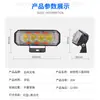 Foco de Motocicleta de Tres Caras y CuatroLEDs Externo Faro LED Eléctrico Modificado Faro de Alta Intensidad