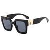 Gafas de Sol 2026 Venta al por Mayor Mixta Gafas de Sol para Hombre Moda Europea y Americana Nuevas para Mujer Cuadrado Transfronterizo Retro Estampado de Leopardo Marco Grande