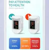 Versión Inglesa Transfronteriza del Oxímetro de Pulso, Tipo Pinza para Dedo Electrónico Portátil para Medir Frecuencia Cardíaca y Oxígeno en Sangre, Monitor para el Hogar