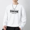 Camiseta de Algodón Puro Estilo Americano Pesado para Hombre, 260g, Manga Larga, Nuevo Modelo 2026, Camiseta Base para Capa Interior, Camiseta de Algodón Completo Oversize