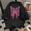 Camiseta de Manga Corta con Estampado de Mariposa Graffiti Estilo Nuevo Verano 2026, Estilo Perezoso Casual, Top Vintage Casual y Versátil
