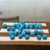 Turquesa Magnesita Sol Luna Estrella Cubo Accesorios de Cuentas Hecho a Mano DIY Wen Juego Accesorios de Moda