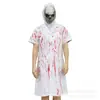 Máscara de calavera Halloween cos Traje de Doctor Enfermera disfraz de terror mascarada cosplay accesorios
