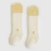 Calcetines Largos de Invierno para Bebé con Forro de Felpa Engrosados para Niño Pequeño Antideslizantes Sin Costuras Para Aprender a Caminar Meses Pequeños Recién Nacidos Calcetines Hasta la Rodilla