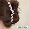 Pinza para el pelo de alta gama estilo coreano, pinza para el pelo de color block de dibujos animados para la parte trasera de la cabeza, pinza de tiburón grande versátil 2026 nueva para mujer
