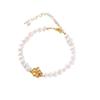 Verano Nueva Moda Flor Perla Natural Pulsera de Mujer Simple y Generosa Elegante Estilo Frío Cuentas Accesorios de Pulsera