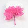 Hojas de Alambre de Hierro de Colores Simulados, Plantas Verdes, Hojas de Boda, Materiales y Accesorios para Corona de Guirnalda Hecha a Mano DIY, 200/Paquete