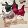 Sujetador push-up estilo chino para mujer, estilo fino de verano, para busto pequeño, moldeador, copa fija, cobertura total, sujetador base líquido