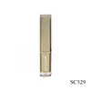 Nuevo Tubo de Lipstick Hermético con Hebilla Dorada Galvanizada Tubo Cuadrado de Plástico para Lipstick Tubo de Lipstick Se Puede Imprimir con Logo