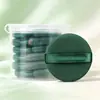 Esponja para base de aire, pastel de yema de huevo, esponja para base de aire de pastel de piña, esponja de belleza no absorbente para BB cream, algodón para maquillaje, doble uso para húmedo y seco