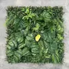 Parede de plantas simulada 100*100, parede de plantas verdes tridimensional, decoração com flores e grama artificiais, fundo verde, parede popular da internet
