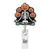 Acrylicboo Boo Crew Sombrero Mágico de Halloween Calavera Fantasma Ataúd Telescópico Hebilla Fácil de Tirar