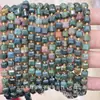 6mm 8mm Pedra Natural Cristal Ágata Canto Chanfrado Quadrado DIY Pulseira Colar Acessórios de Joias Produtos Semi-Acabados Atacado