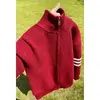 Novedad Otoño 2026 Suéter Cardigan Rayado Estilo Hong Kong Tallas Grandes M-5X JM26870-TeP39