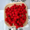 Stock Listo Pompones de Alta Elasticidad, Pompones Pequeños de Poliéster, Bolas de Felpa Coloridas, Pompones de Material Hecho a Mano para DIY, Accesorios para Ropa